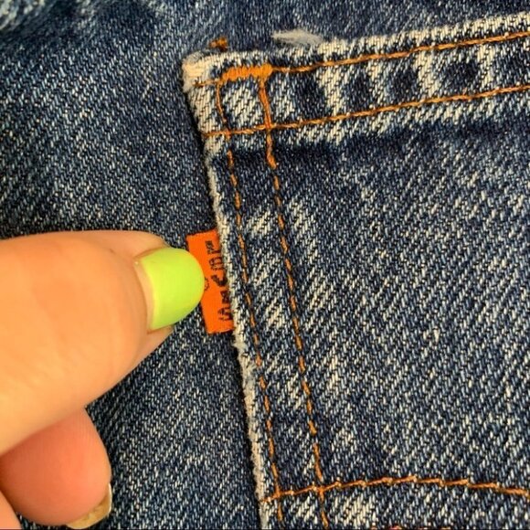 Vintage Orange Tab Levi’s Jeans - Picture 7 of 12
